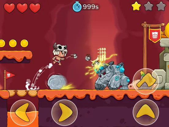 Jungle Adventure: Tribe Boy iPad  스크린샷