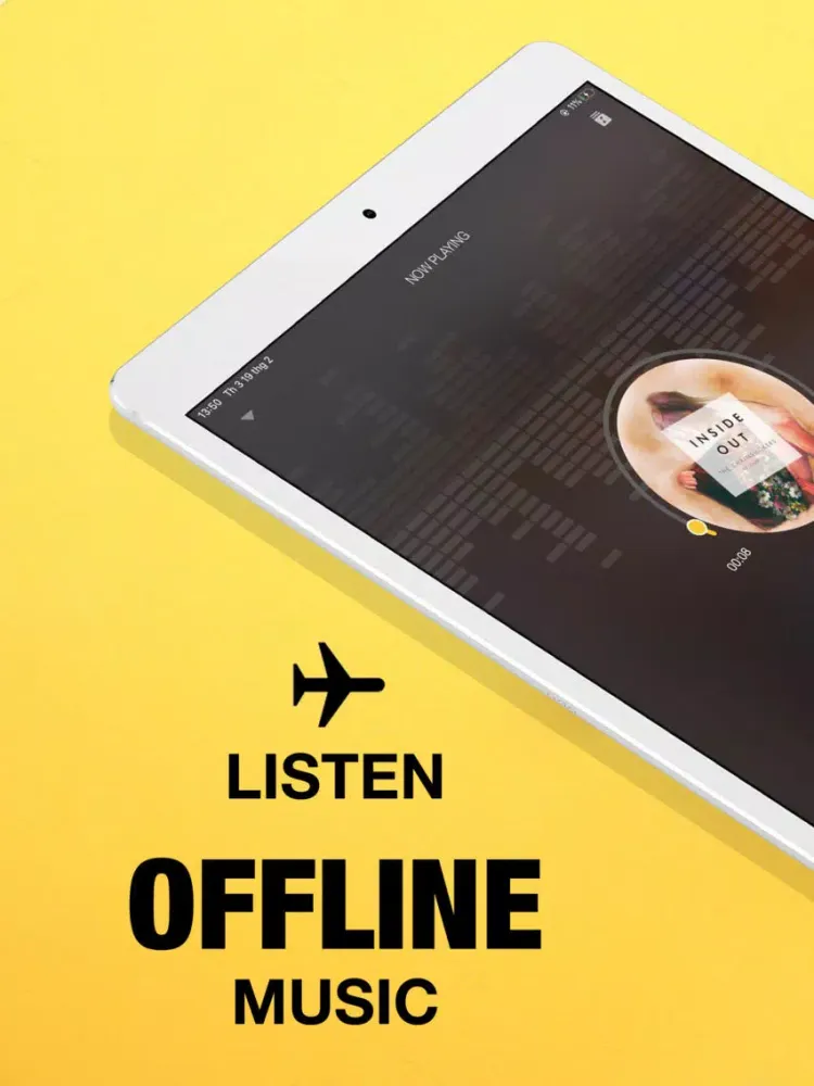 iPlay Offline Music Player iPad  स्क्रीनशॉट