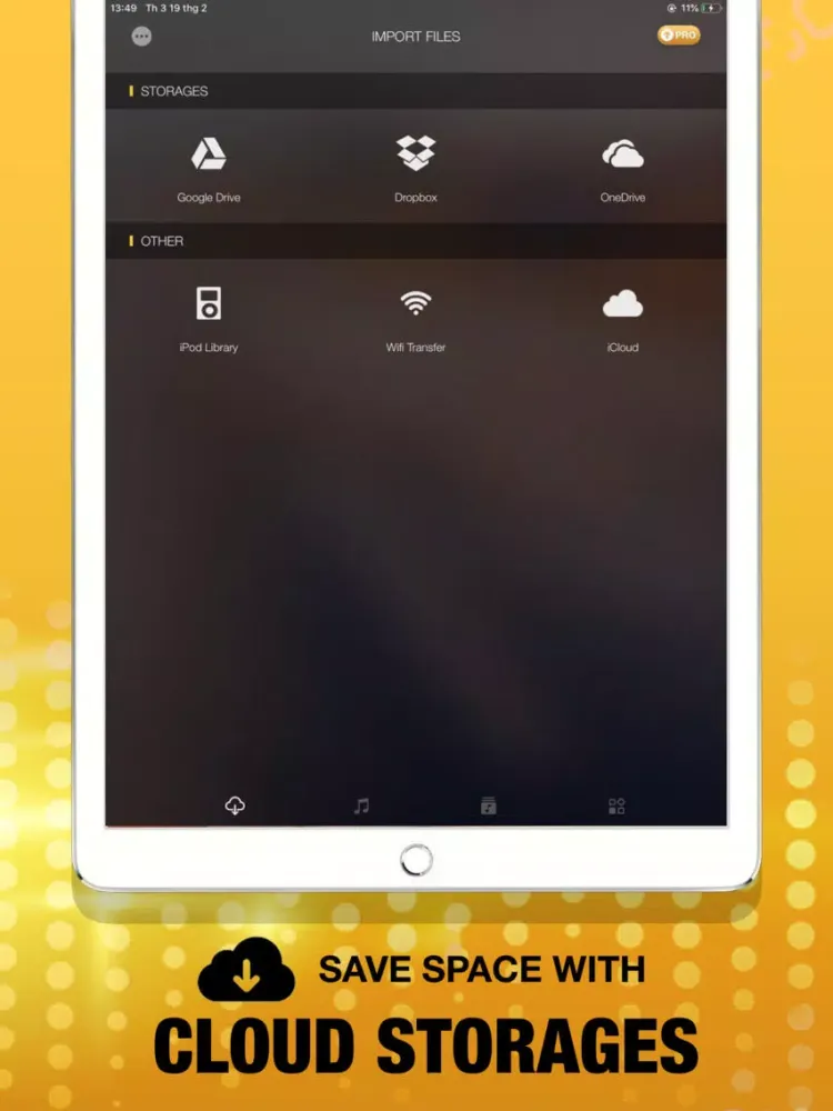 iPlay Offline Music Player iPad  स्क्रीनशॉट