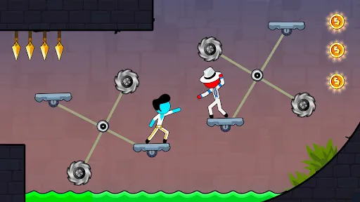 Stickman Red boy and Blue girl Screenshots