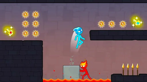 Stickman Red boy and Blue girl Screenshots