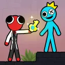 Stickman Red And Blue