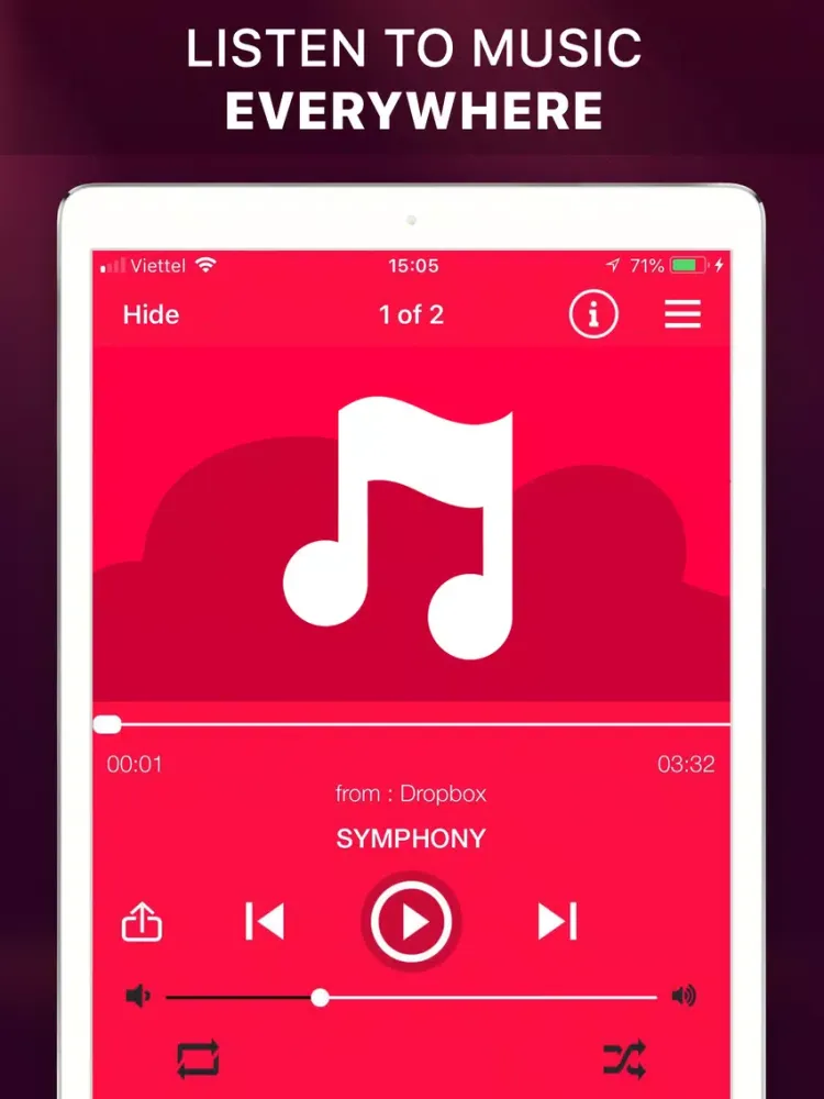 Offline Music: Music Saver iPad  Screenshots