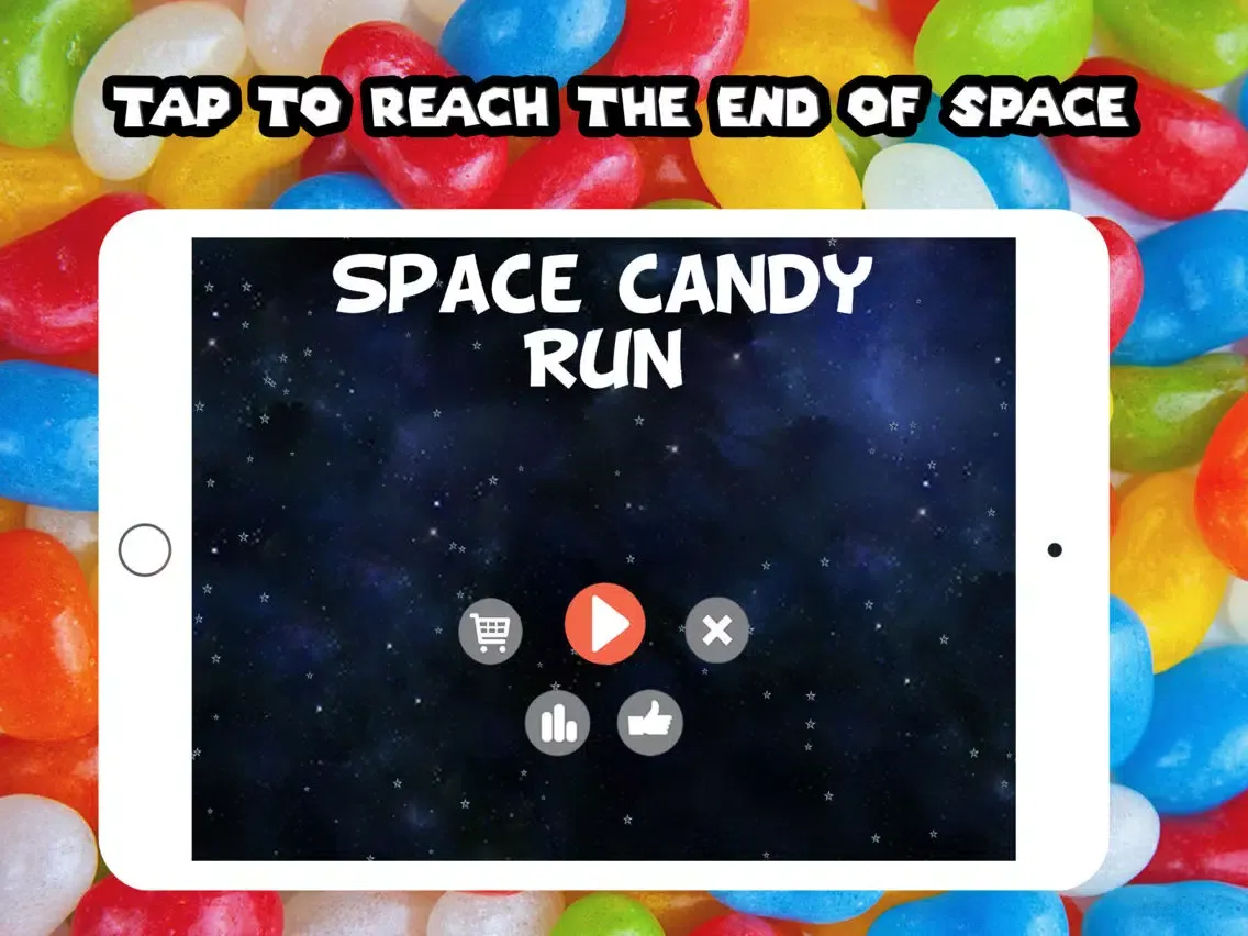 Space Candy Run - One Tap Game iPad  スクリーンショット