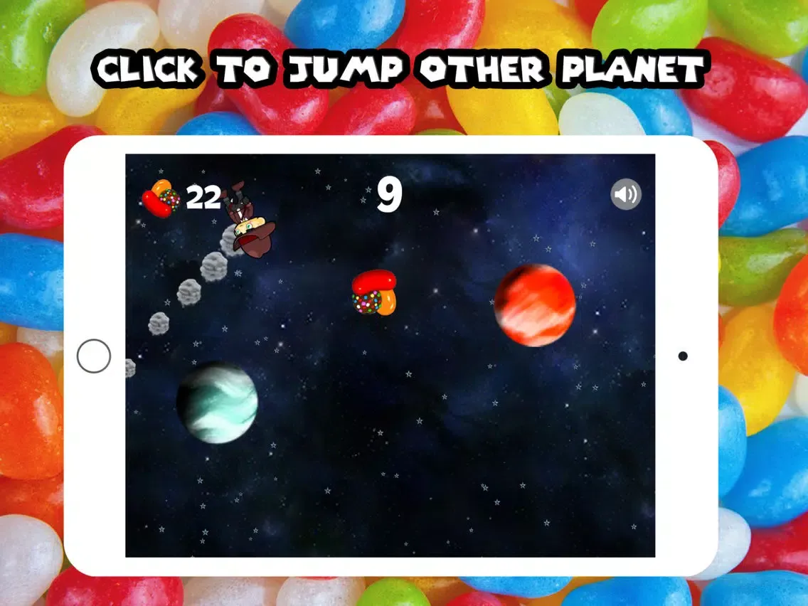 Space Candy Run - One Tap Game iPad  スクリーンショット