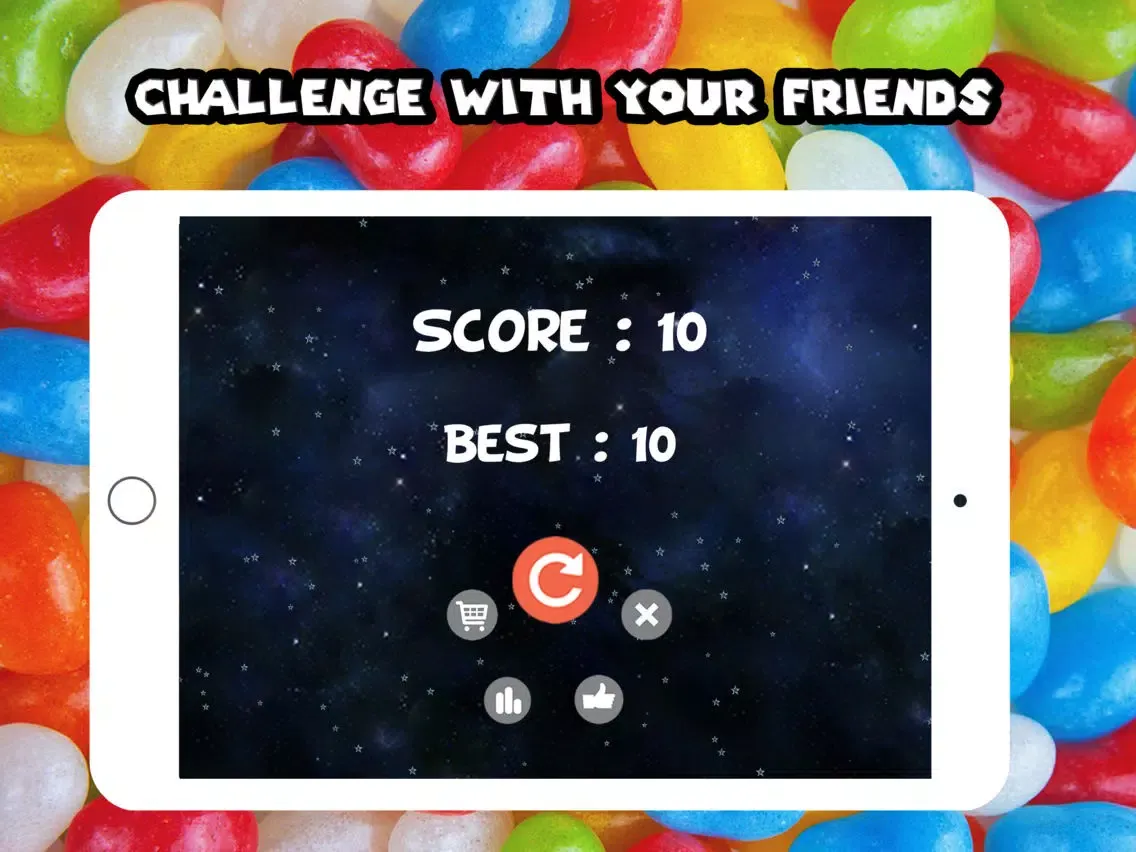 Space Candy Run - One Tap Game iPad  スクリーンショット