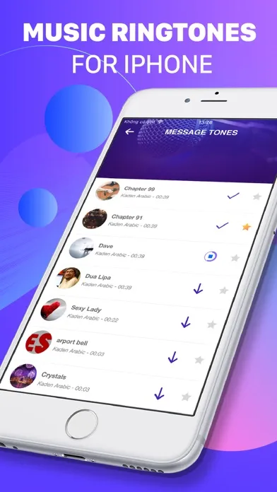 Capturas de pantalla de Make Ringtones for iPhone