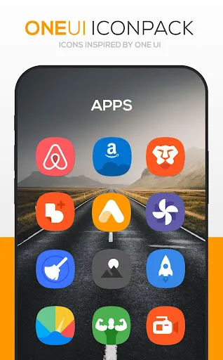 Capturas de tela do ONE UI Icon Pack