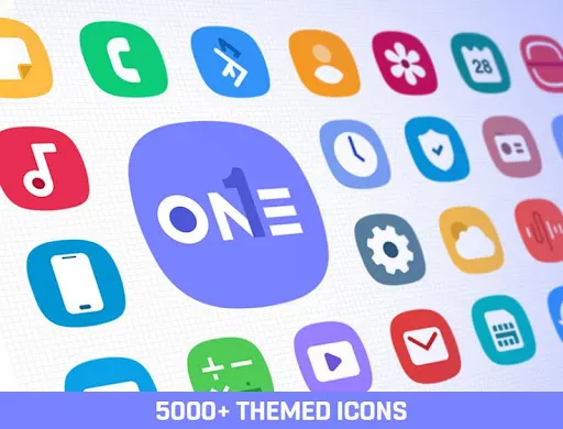 Capturas de tela do ONE UI Icon Pack