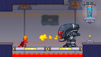 Screenshot di Fire and Water Stickman 2