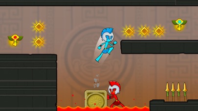Screenshot di Fire and Water Stickman 2