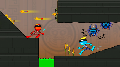 Screenshot di Fire and Water Stickman 2