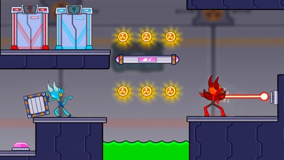 Screenshot di Fire and Water Stickman 2