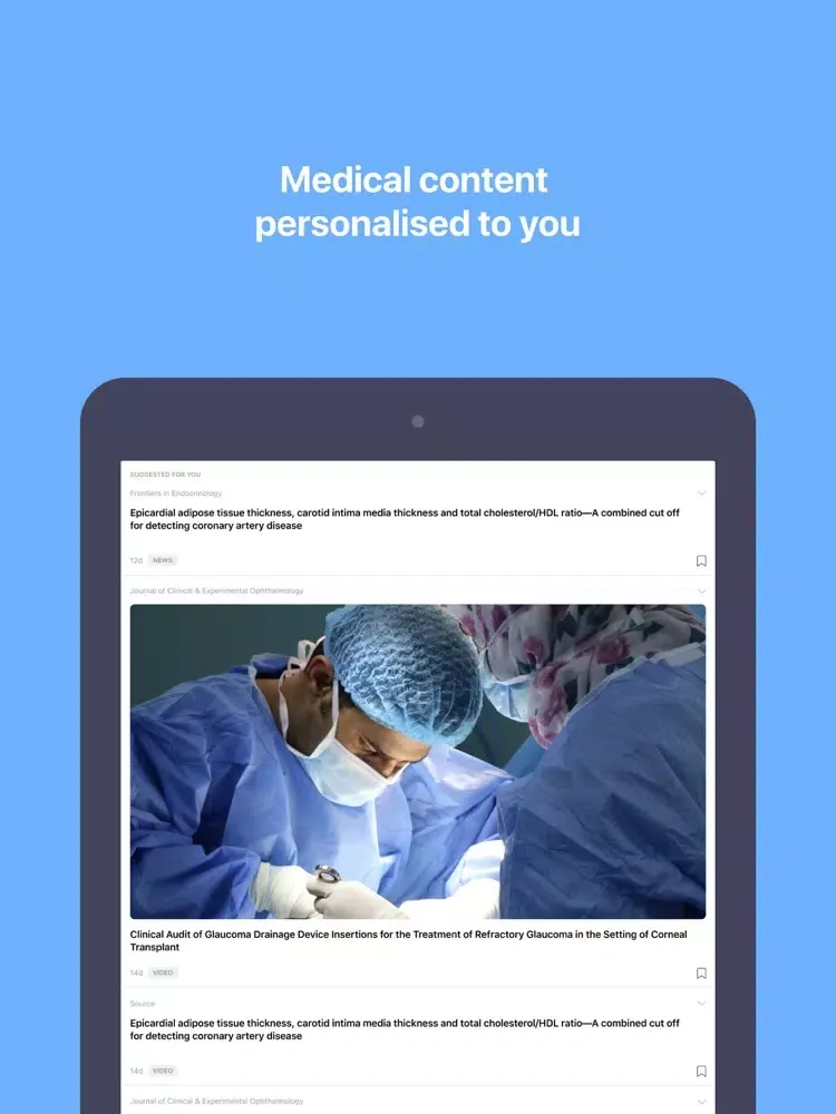 Скриншоты Medit iPad 