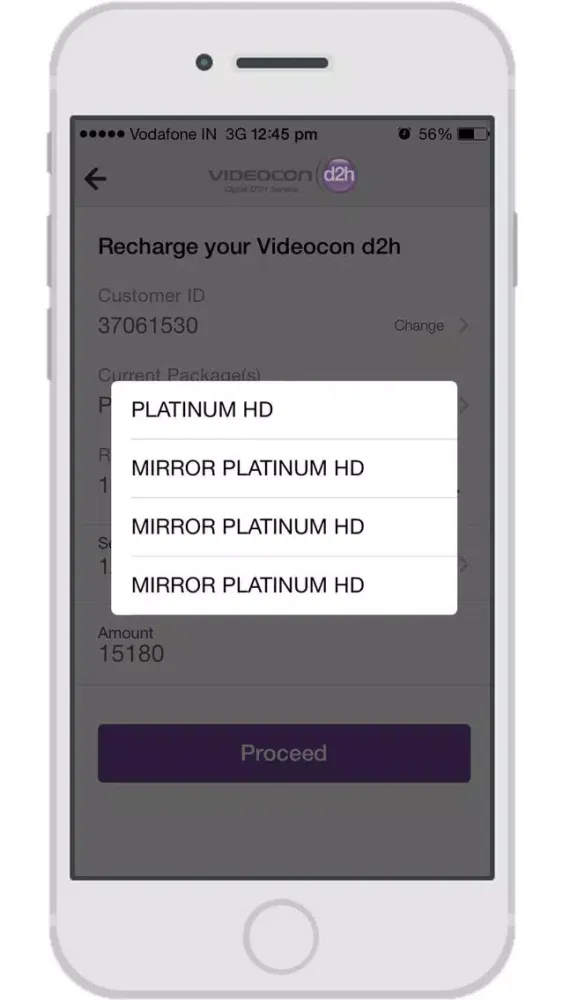 صور Videocon d2h Recharge