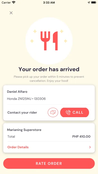 TakeOut.PH Ekran Görüntüleri