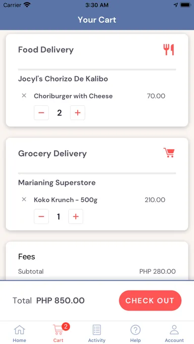 TakeOut.PH Ekran Görüntüleri