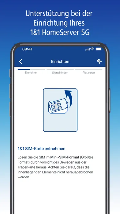 Скриншоты 1&1 5G Signal Kompass