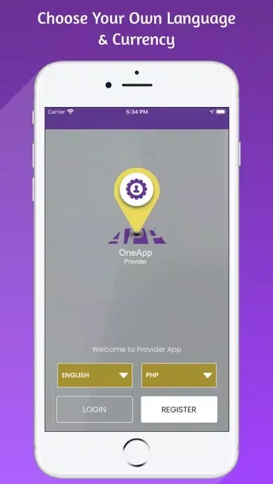 OneApp Provider سکرین شاٹس