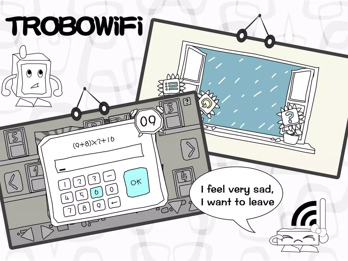 TROBO WIFI-a puzzle game about wifi iPad 應用截圖