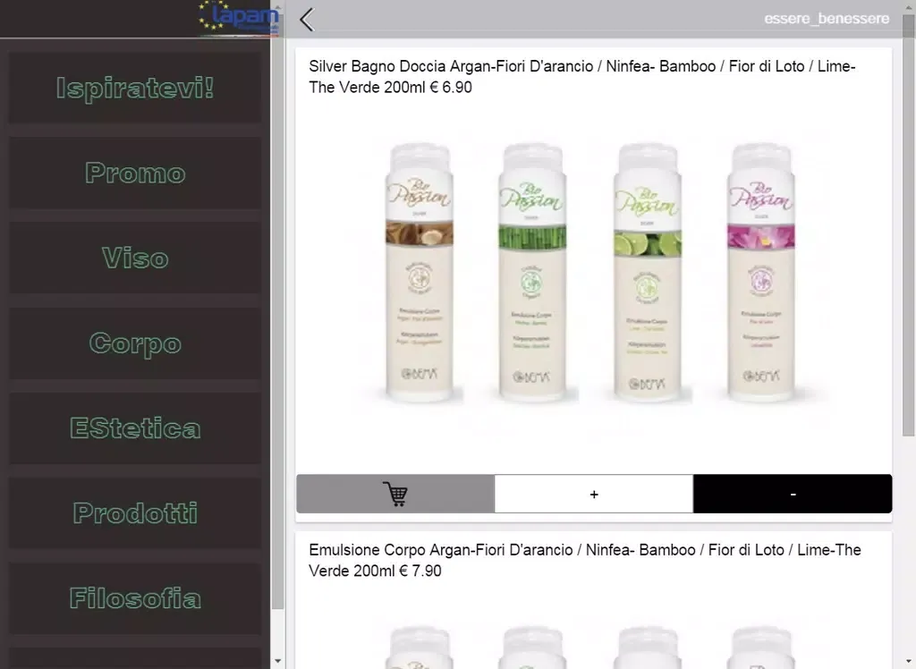 Estetica EssereBenessere iPad  স্ক্রিনশট