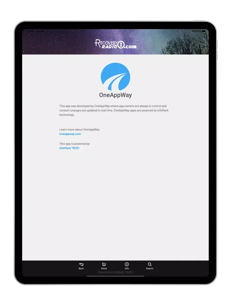 تصاویر Recovery Radio 1 iPad 