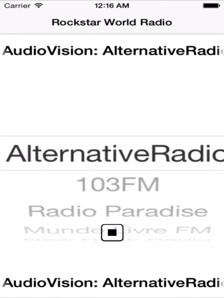 Rockstar World Radio Free iPad  سکرین شاٹس