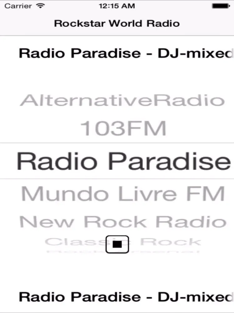 Rockstar World Radio Free iPad  سکرین شاٹس