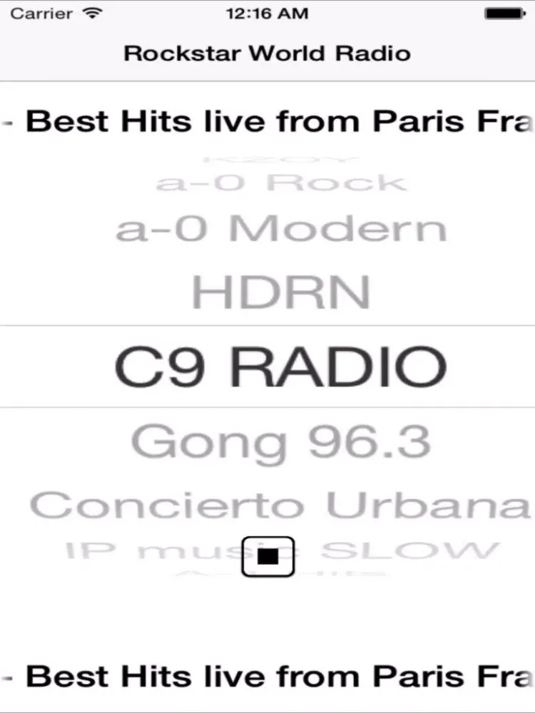 Rockstar World Radio Free iPad  سکرین شاٹس