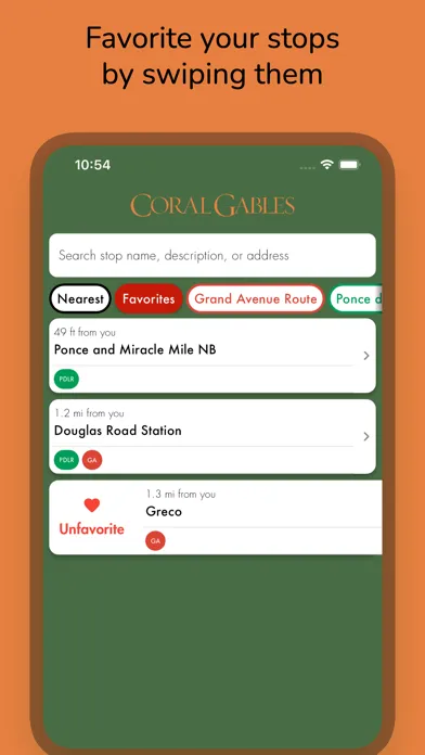 Screenshot di Coral Gables Trolley Tracker