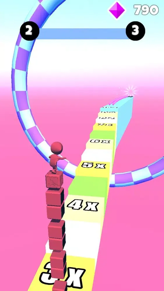 Capturas de tela do Color Cube Stack