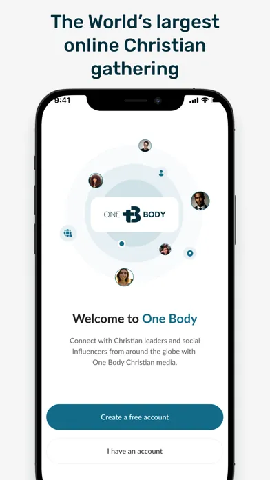 Captures d'écran de One Body - Christian Social