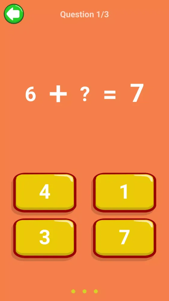 ภาพหน้าจอของ Math : Add, Subtract, Mul, Div