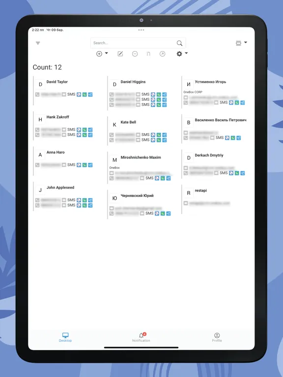 OneBox OS iPad 應用截圖