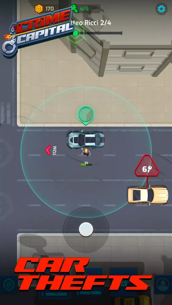 Tangkapan skrin Crime Capital: Shooter Action