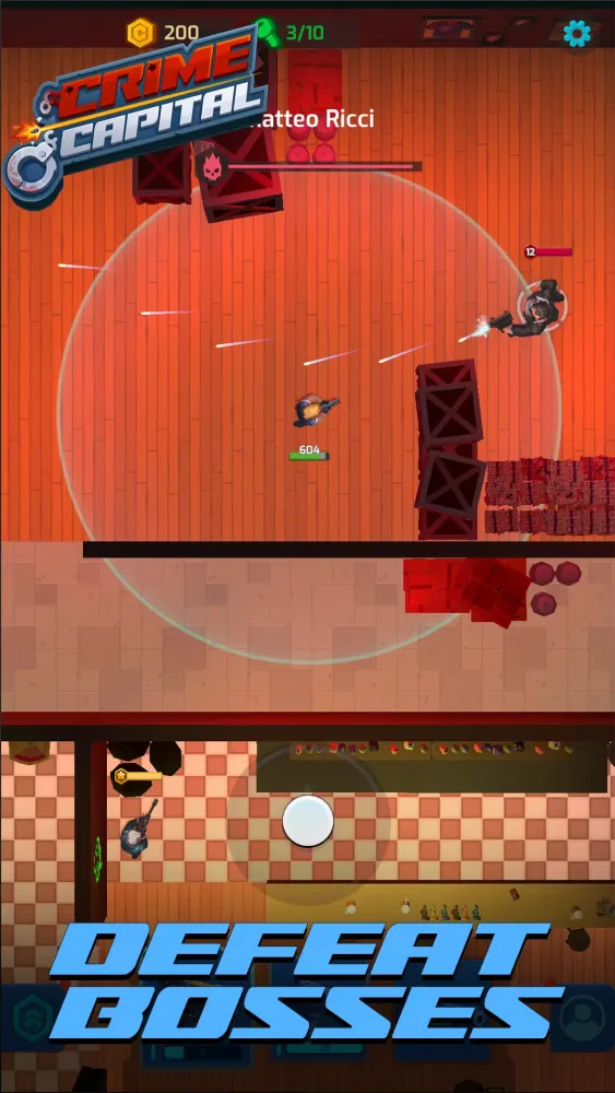 Tangkapan skrin Crime Capital: Shooter Action