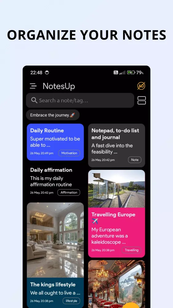 Black Note - Notebook Notes Screenshots