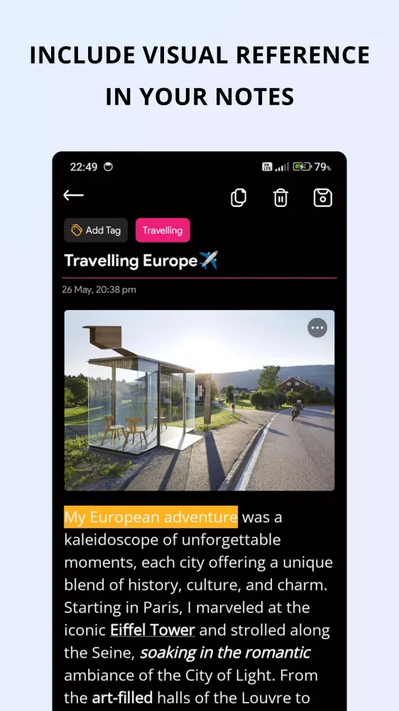 Black Note - Notebook Notes Screenshots