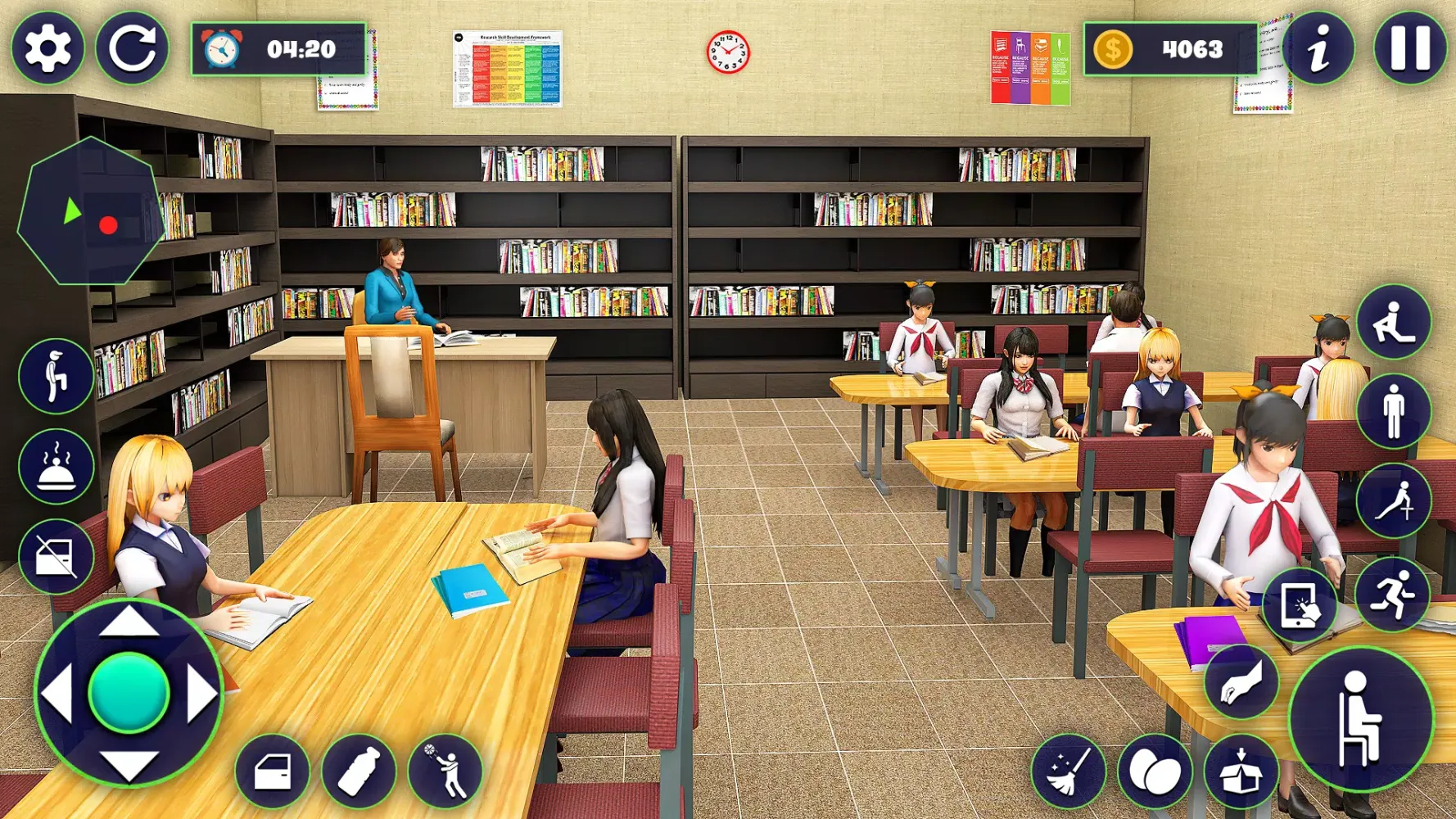 Скриншоты School Girl Life Simulator 3D