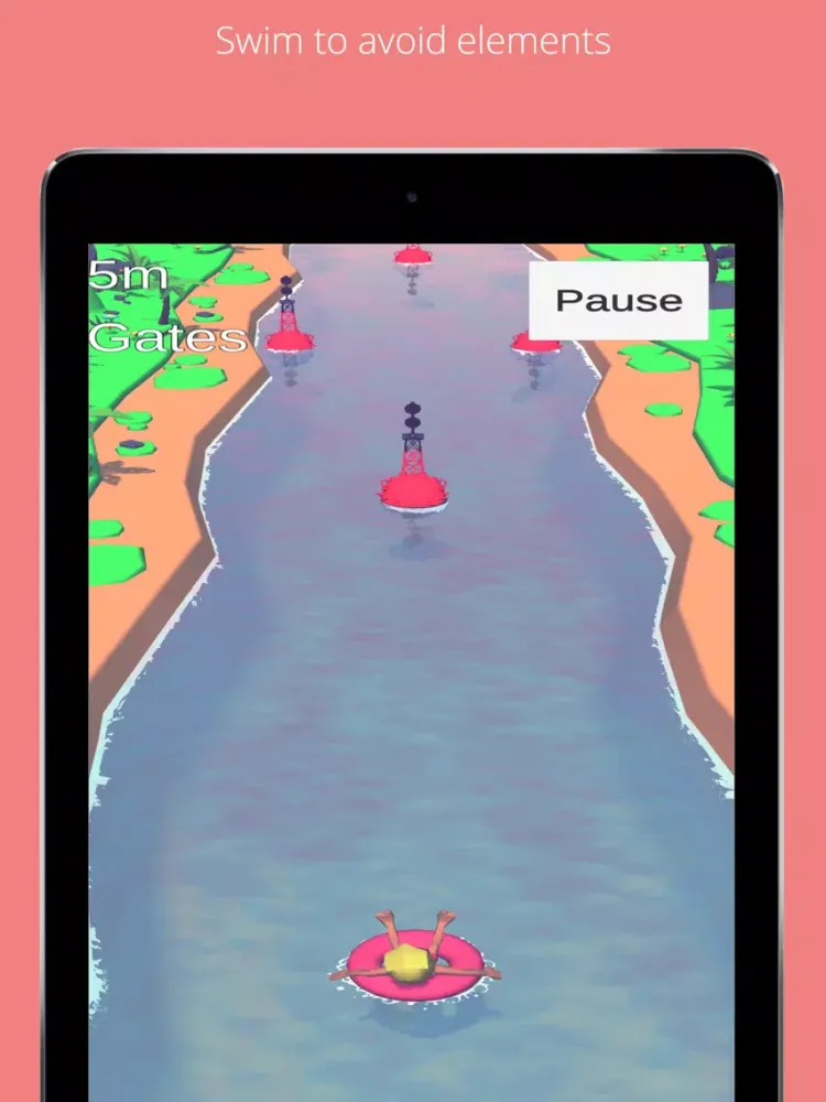 Bump out: slalom in the river! iPad  스크린샷