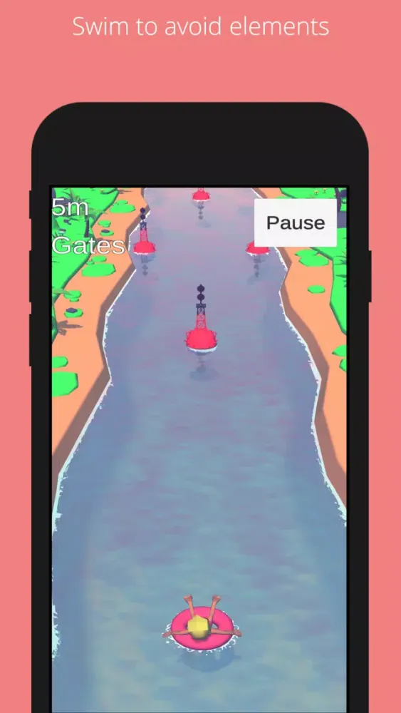 Bump out: slalom in the river! 스크린샷