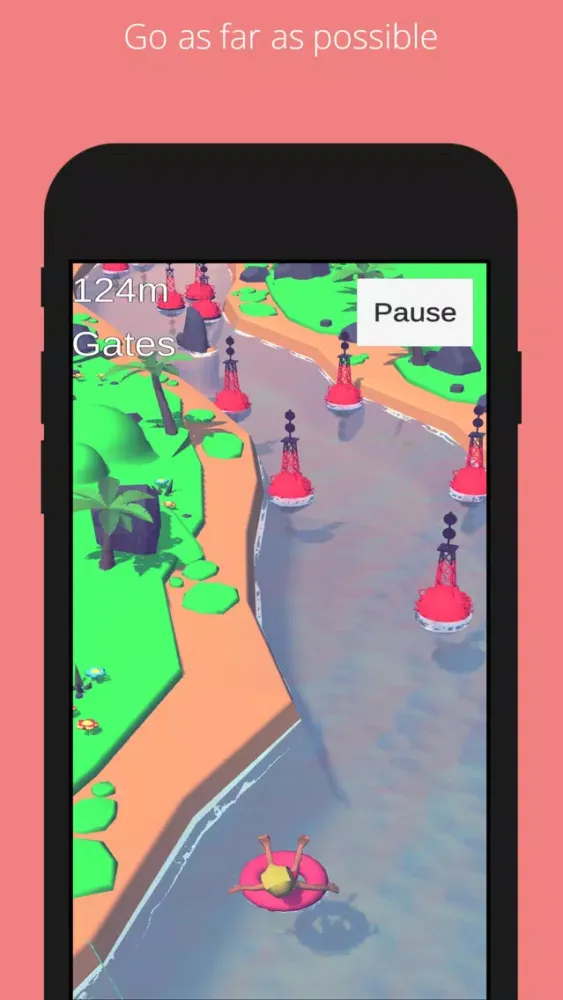 Bump out: slalom in the river! 스크린샷