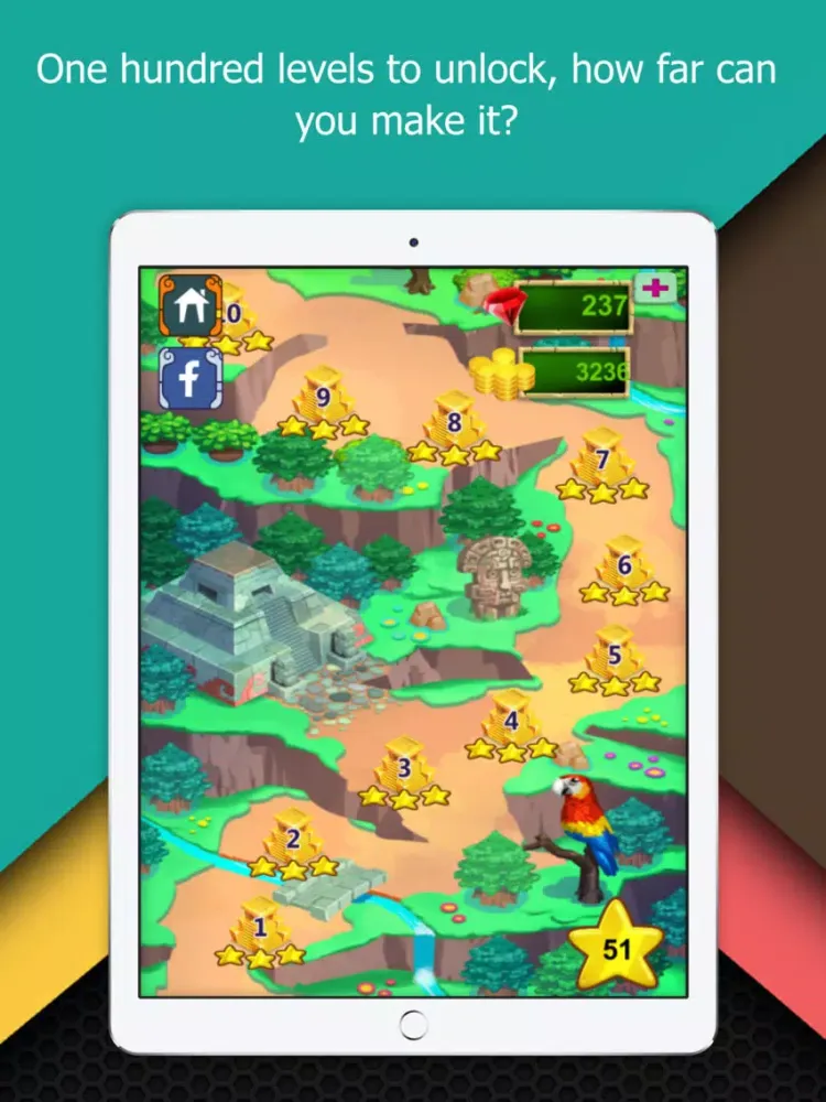 Zrzuty ekranu The Mayan Code: set the blocks iPad 