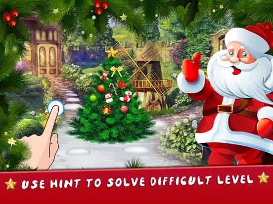 Ảnh chụp màn hình của Christmas Hidden Numbers Games iPad 