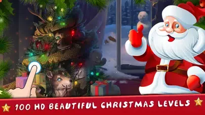 Ảnh chụp màn hình của Christmas Hidden Numbers Games