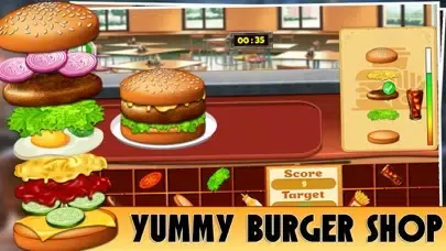Yummy Burger Shop 스크린샷