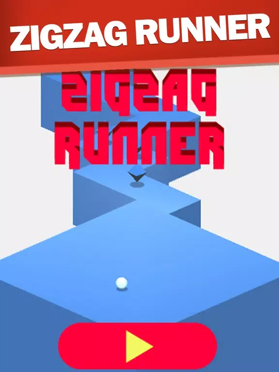 ภาพหน้าจอของ ZigZag Runner Ball iPad 