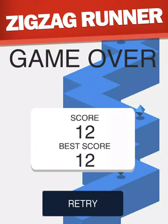 ภาพหน้าจอของ ZigZag Runner Ball iPad 