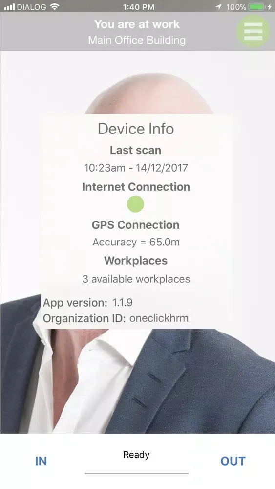 Captures d'écran de FaceSign
