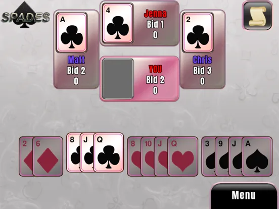 Spades: Classic Card Game iPad  Ekran Görüntüleri